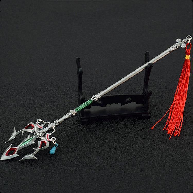 Precision - Zelda Lightscale Trident Spear Metal Replica - inshobby.com