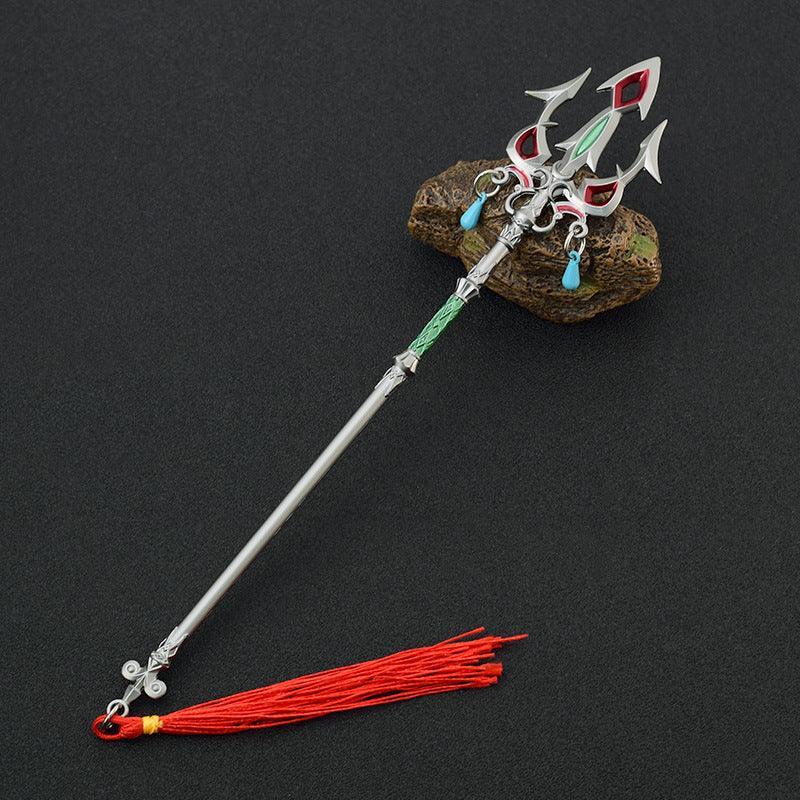 Precision - Zelda Lightscale Trident Spear Metal Replica - inshobby.com