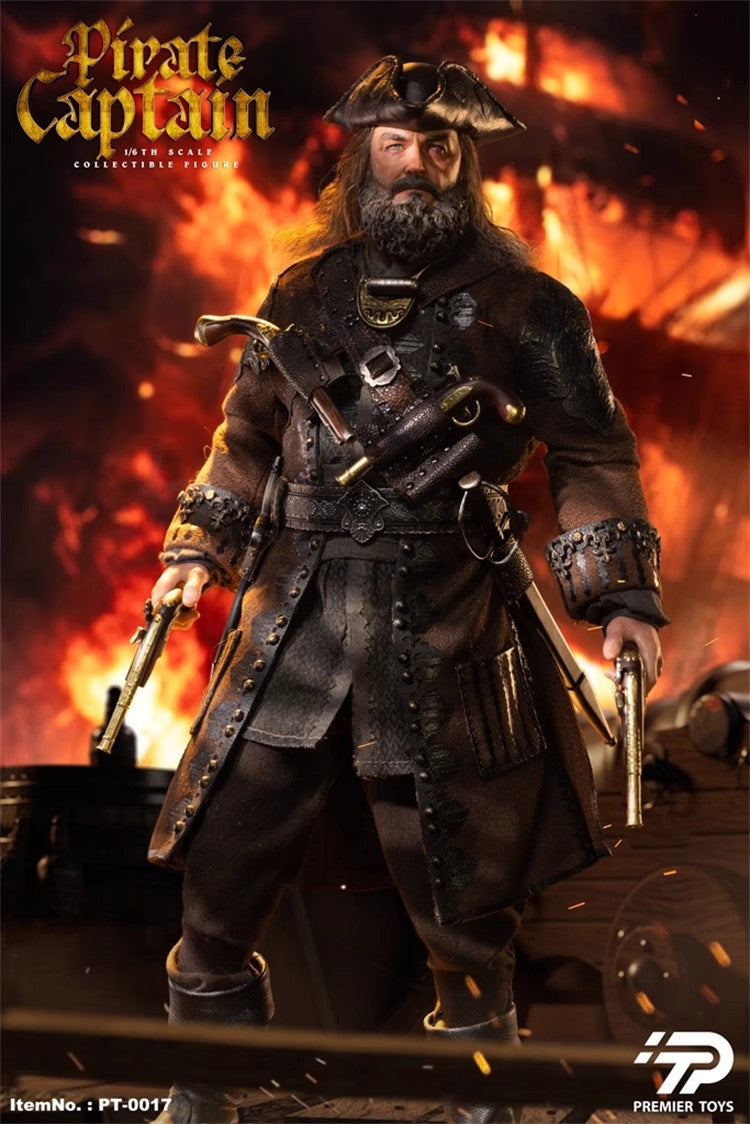 Premier Toys - 1:6 Pirate Captain Action Figure - inshobby.com