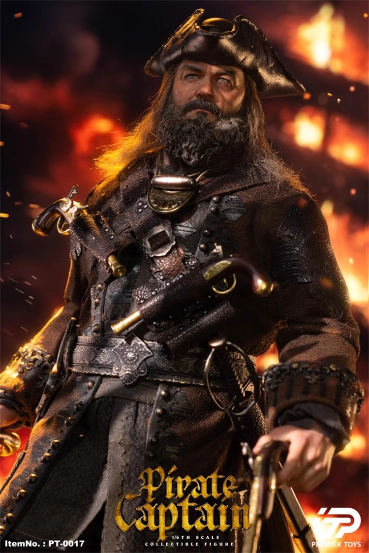 Premier Toys - 1:6 Pirate Captain Action Figure - inshobby.com