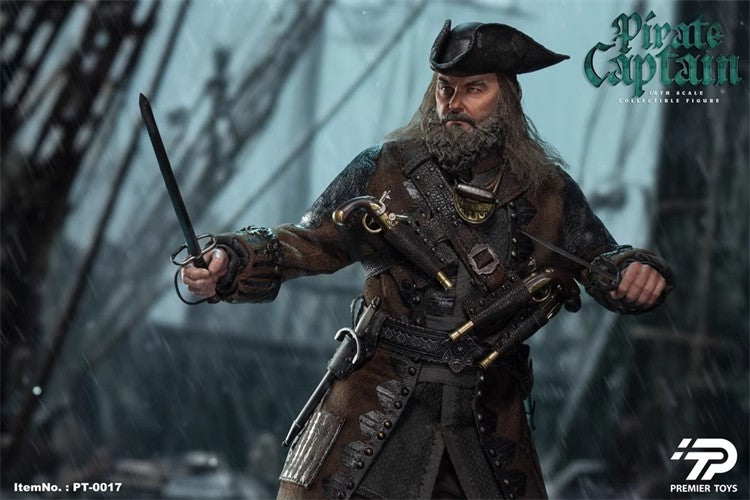 Premier Toys - 1:6 Pirate Captain Action Figure - inshobby.com