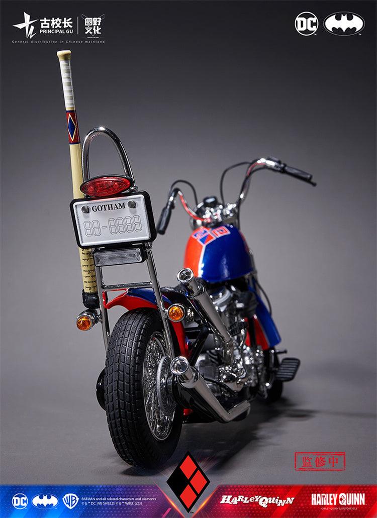 ★ハーレー クイン バイク フィギュア 付き 1/10 Harley Queen 1:10 Harley Quinn Figure Statue