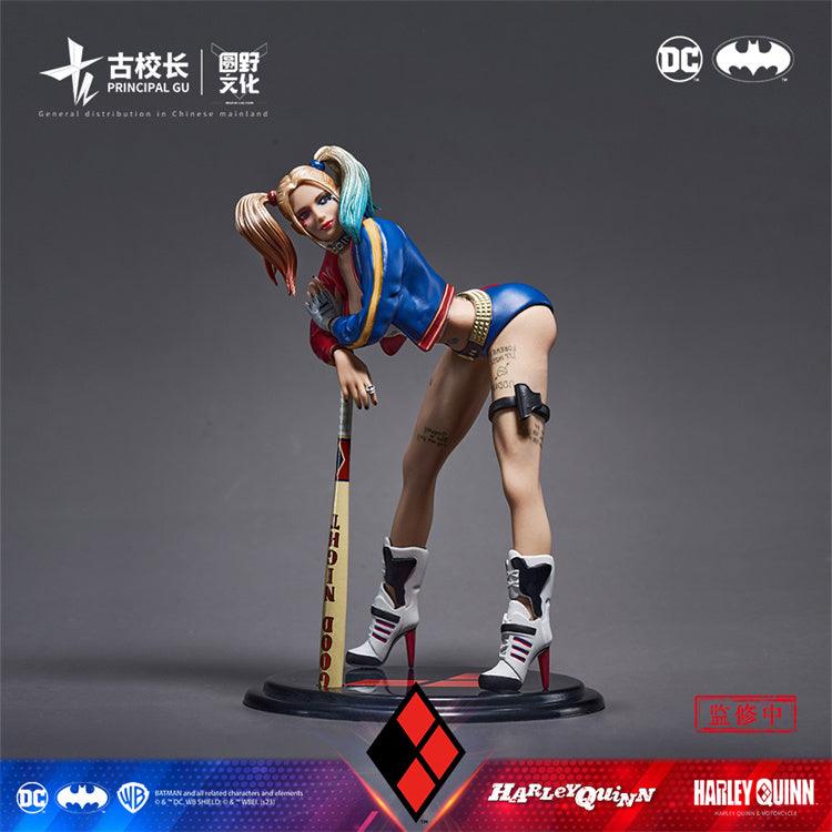 ★ハーレー クイン バイク フィギュア 付き 1/10 Harley Queen 1:10 Harley Quinn Figure Statue