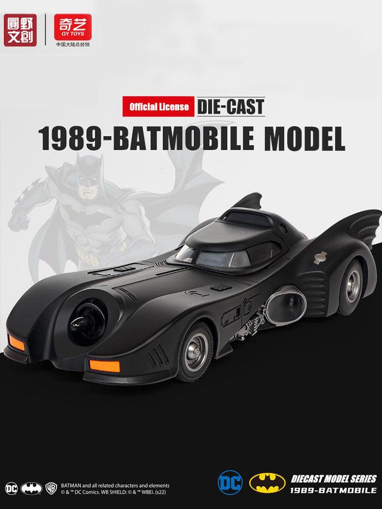 QiYi Toys - 1:18 / 1:24 Batmobile 1989 Alloy Model Car - inshobby.com