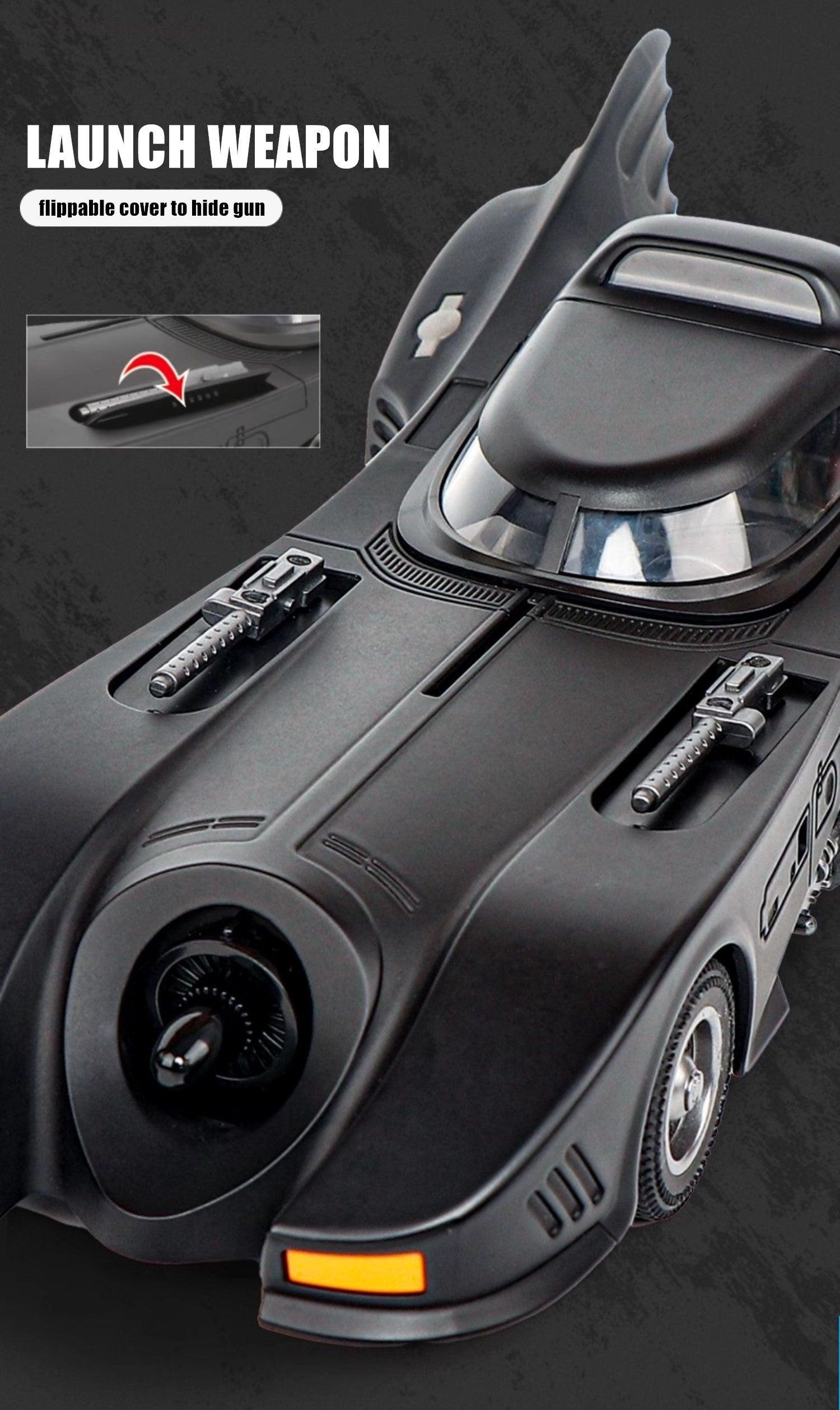 QiYi Toys - 1:18 / 1:24 Batmobile 1989 Alloy Model Car - inshobby.com