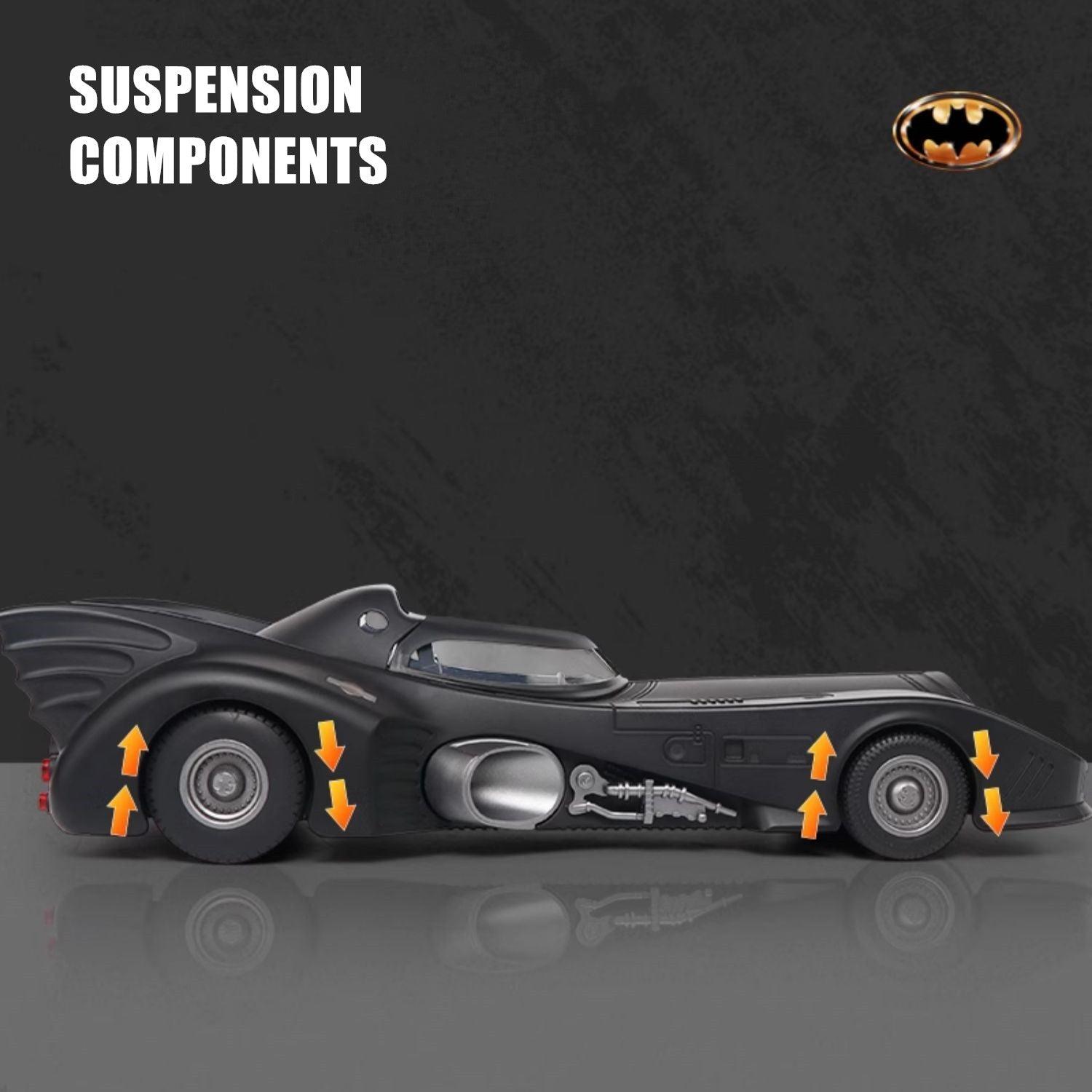 QiYi Toys - 1:18 / 1:24 Batmobile 1989 Alloy Model Car - inshobby.com