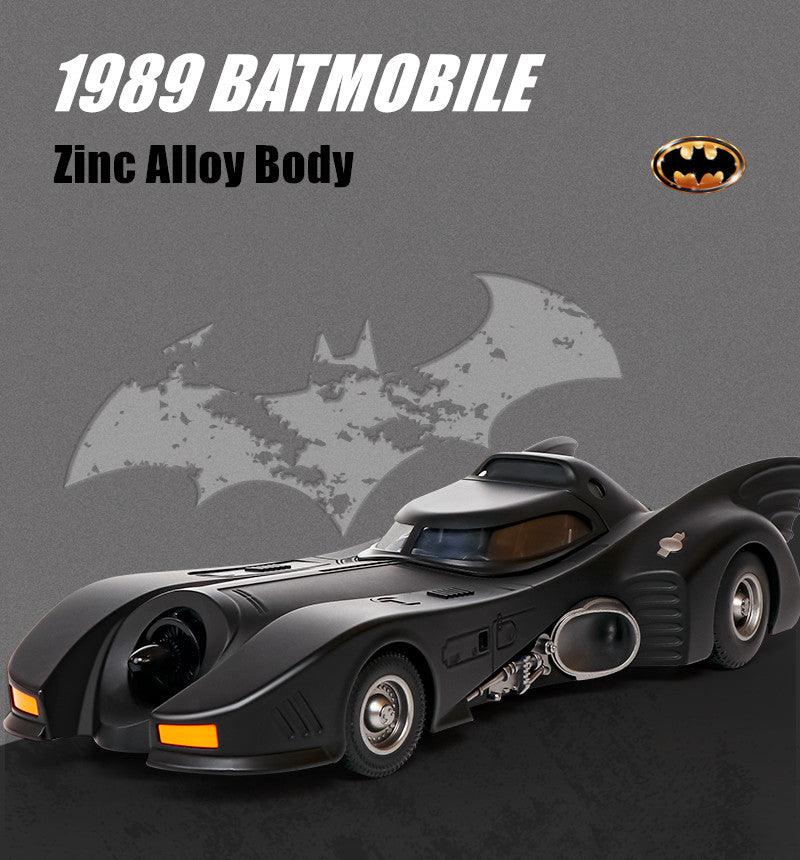 QiYi Toys - 1:18 / 1:24 Batmobile 1989 Alloy Model Car - inshobby.com