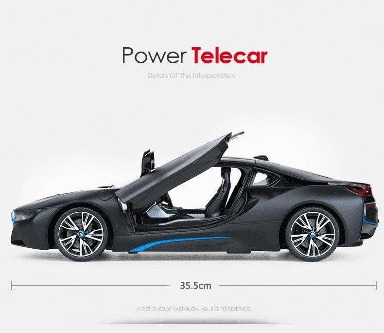 Rastar 48400 BMW I8 Voiture Télécommandée, Noir & Blanc Rastar 48400 BMW I8 Voiture Télécommandée, Noir & Blanc
