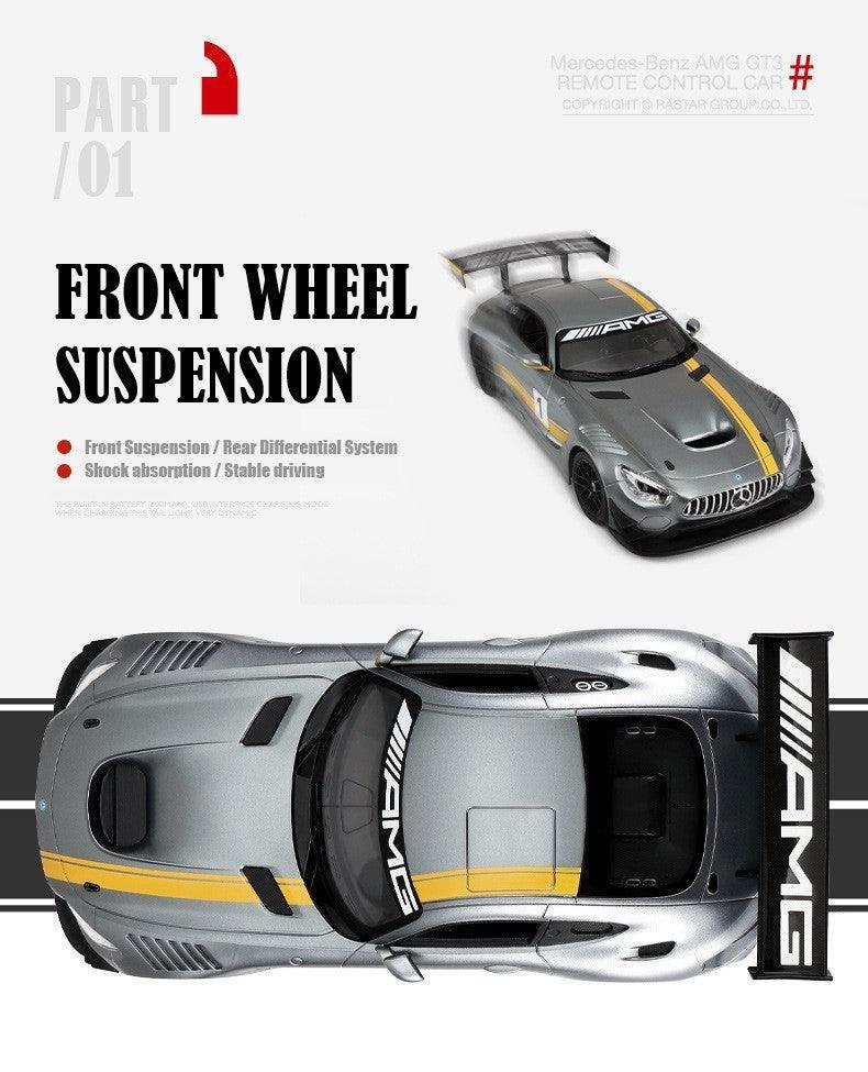 RASTAR - 1:14 Mercedes-Benz AMG GT3 RC Car - inshobby.com