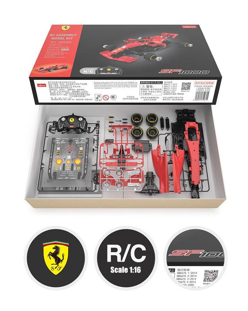 RASTAR - 1:16 Ferrari SF1000 F1 Formula One RC Car Assembly Kit - inshobby.com