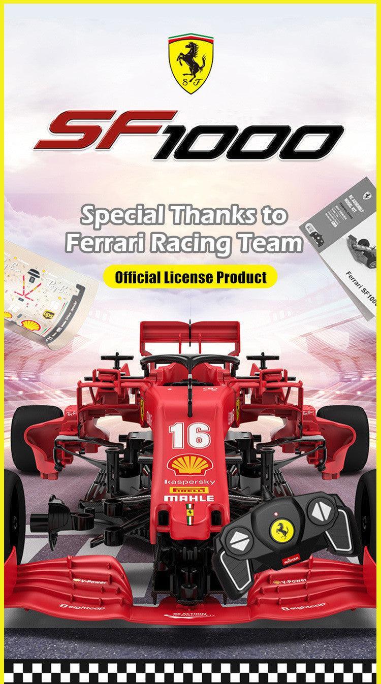 RASTAR - 1:16 Ferrari SF1000 F1 Formula One RC Car Assembly Kit - inshobby.com