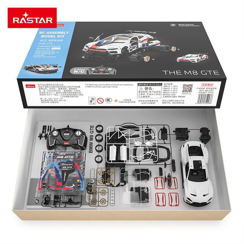 RASTAR - 1:18 BMW The M8 GTE RC Car Assembly Kit - inshobby.com