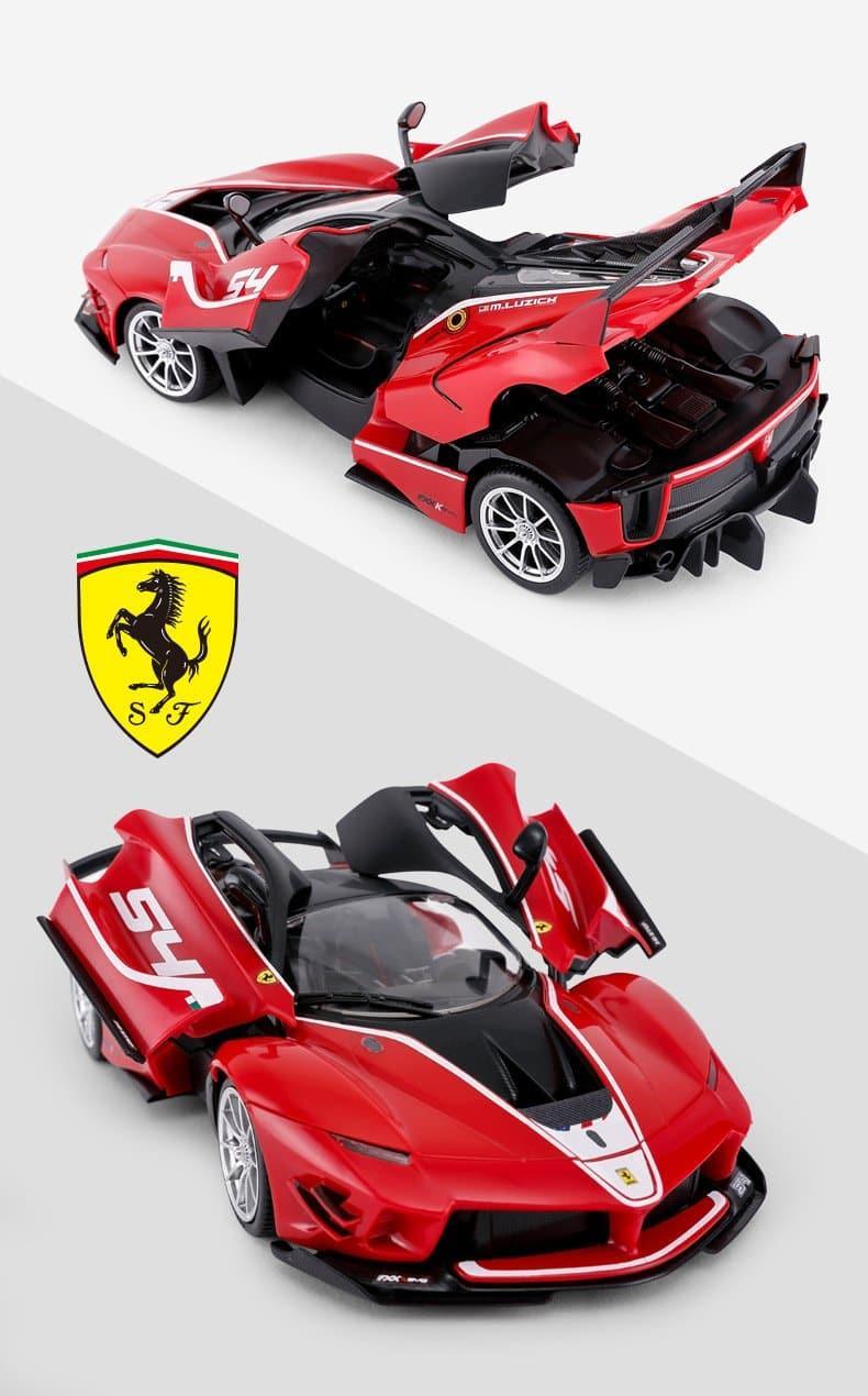 RASTAR - 1:18 Ferrari FXXK EVO RC Car Assembly Kit - inshobby.com