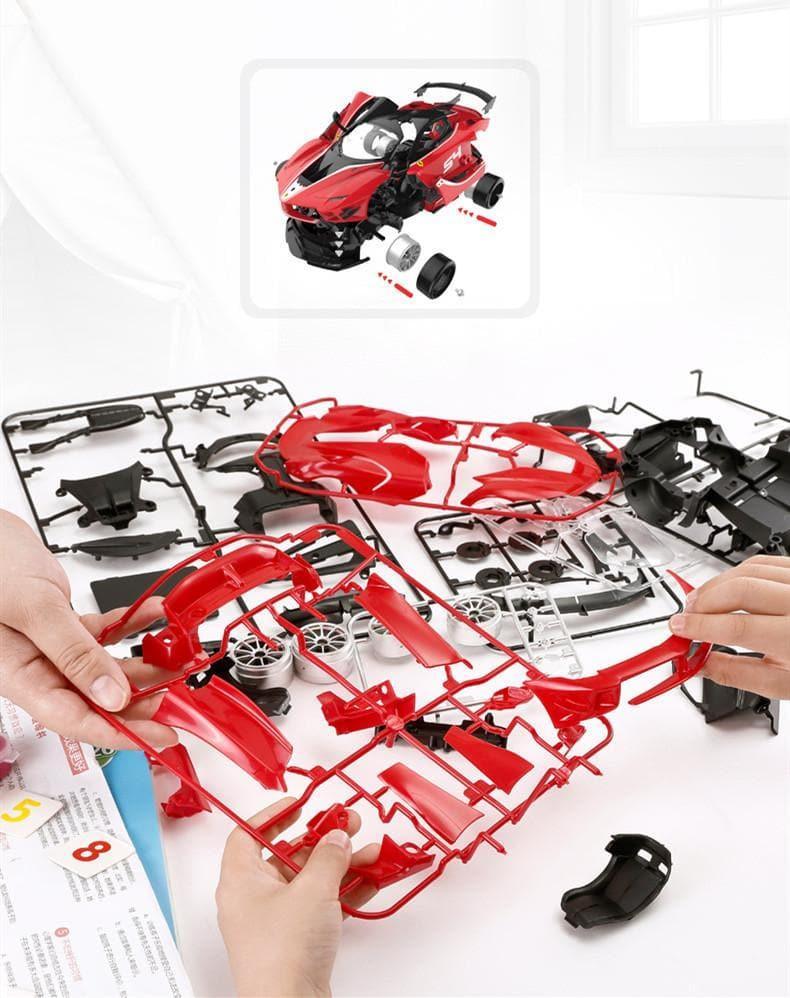 RASTAR - 1:18 Ferrari FXXK EVO RC Car Assembly Kit - inshobby.com