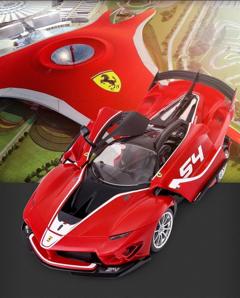 RASTAR - 1:18 Ferrari FXXK EVO RC Car Assembly Kit - inshobby.com