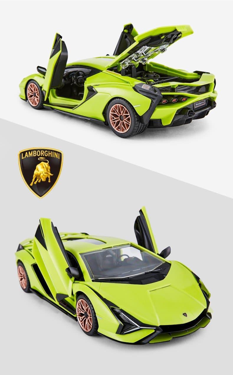 RASTAR - 1:18 Lamborghini Sian FKP37 RC Car Assembly Kit - inshobby.com