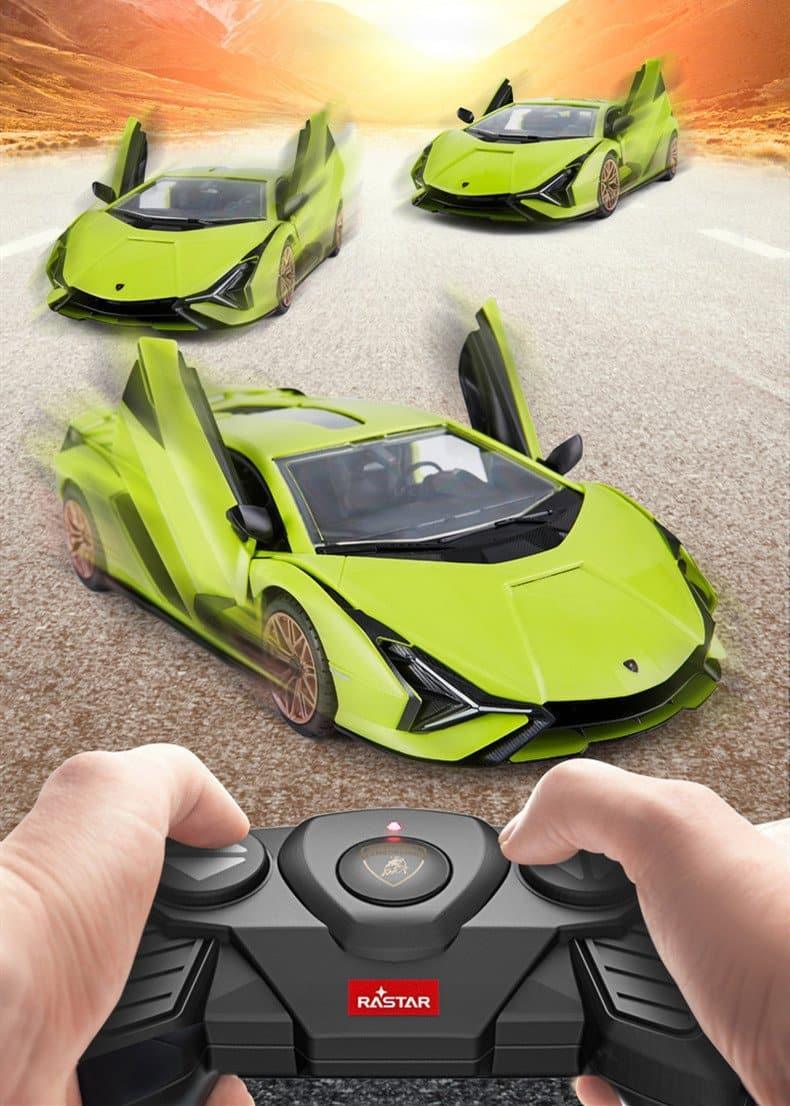 RASTAR - 1:18 Lamborghini Sian FKP37 RC Car Assembly Kit - inshobby.com