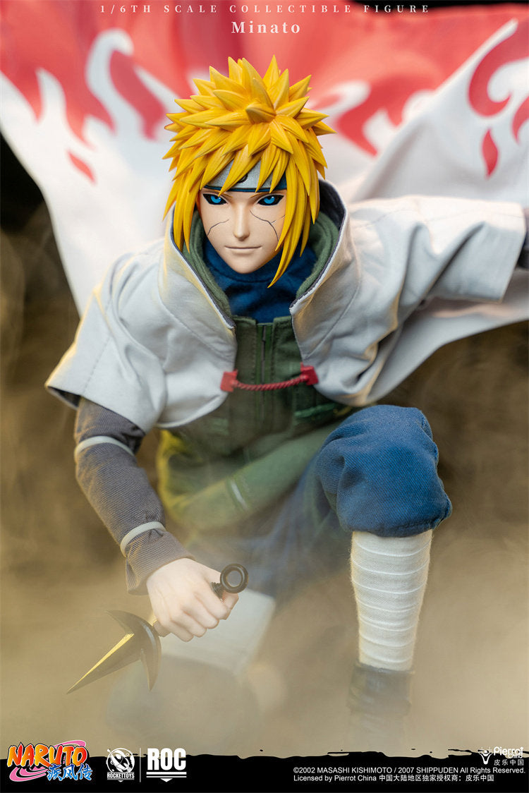 Rocket Toys - 1:6 Namikaze Minato 4th Hokage Version Action Figure - inshobby.com