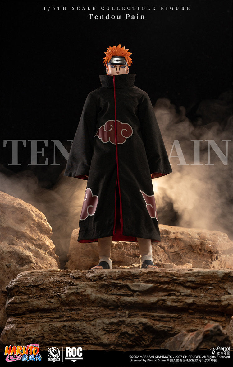 Rocket Toys - 1:6 Tendo Pain Akatsuki Organisation Action Figure - inshobby.com