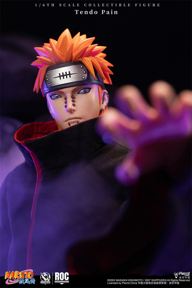 Rocket Toys - 1:6 Tendo Pain Akatsuki Organisation Action Figure - inshobby.com