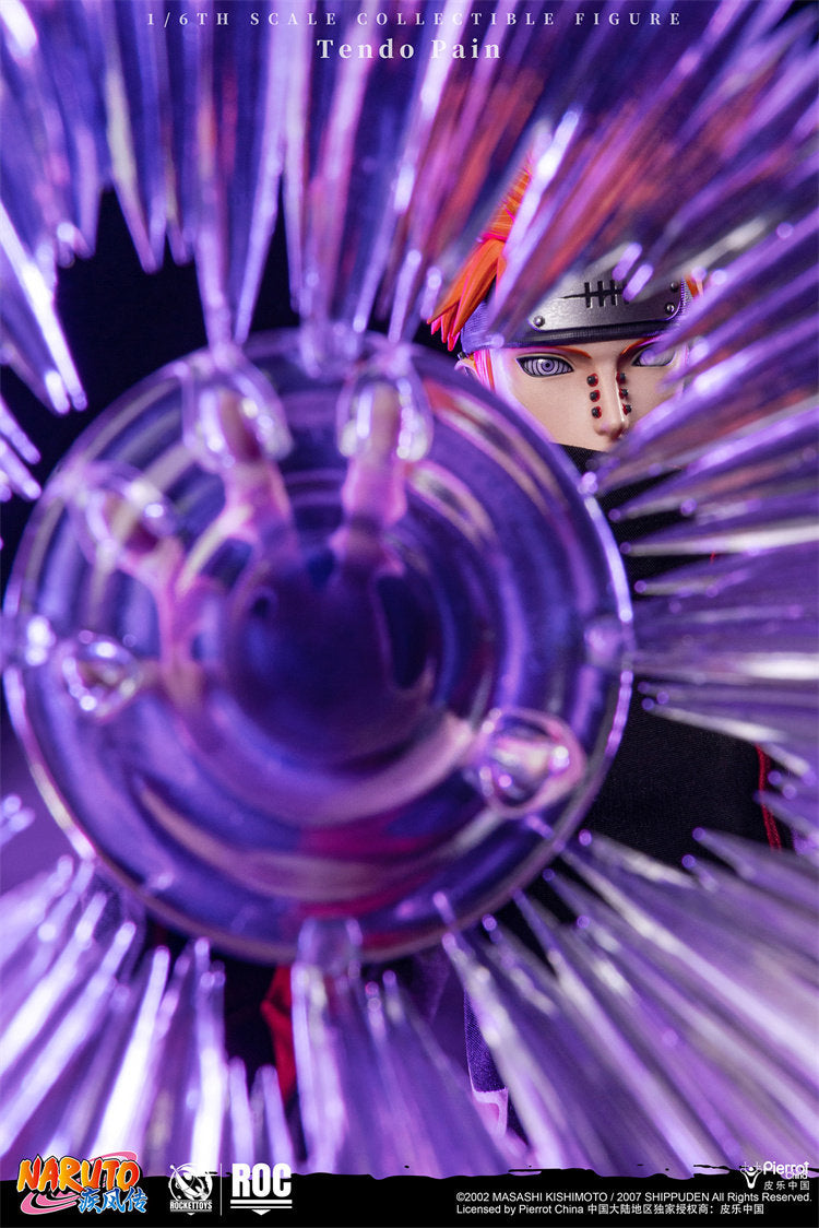 Rocket Toys - 1:6 Tendo Pain Akatsuki Organisation Action Figure - inshobby.com