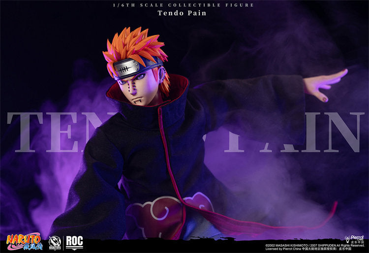 Rocket Toys - 1:6 Tendo Pain Akatsuki Organisation Action Figure - inshobby.com