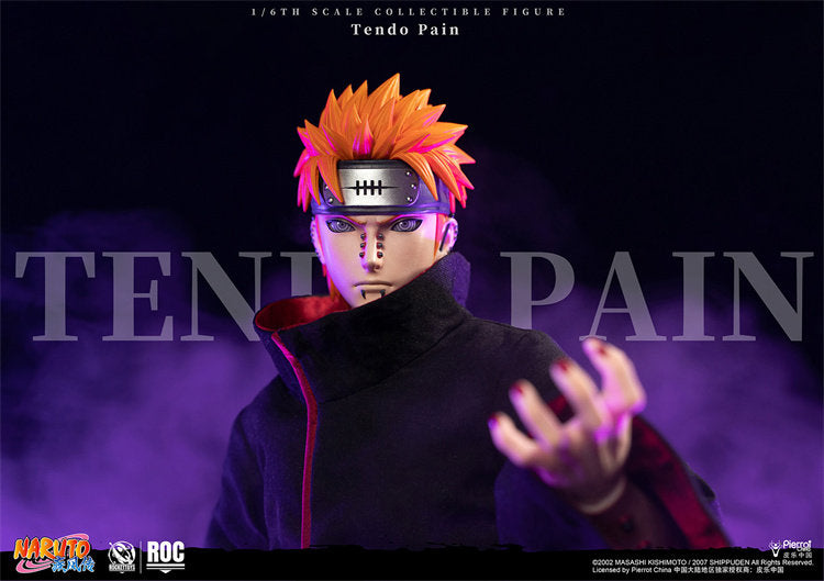 Rocket Toys - 1:6 Tendo Pain Akatsuki Organisation Action Figure - inshobby.com