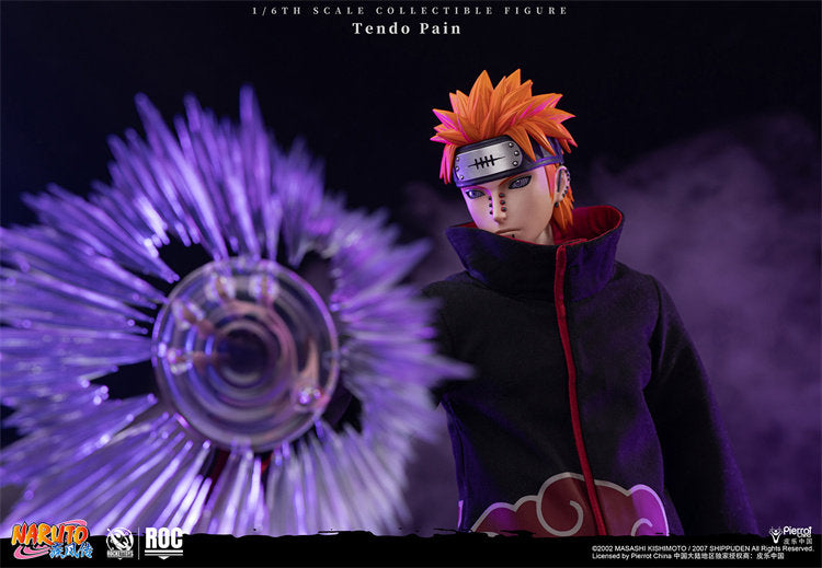Rocket Toys - 1:6 Tendo Pain Akatsuki Organisation Action Figure - inshobby.com