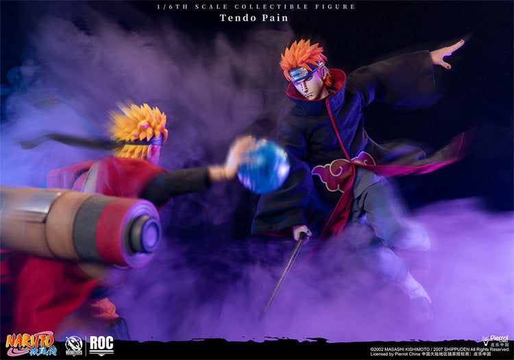 Rocket Toys - 1:6 Tendo Pain Akatsuki Organisation Action Figure - inshobby.com