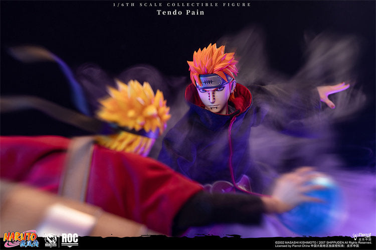 Rocket Toys - 1:6 Tendo Pain Akatsuki Organisation Action Figure - inshobby.com