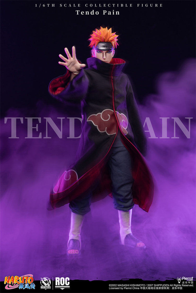 Rocket Toys - 1:6 Tendo Pain Akatsuki Organisation Action Figure - inshobby.com