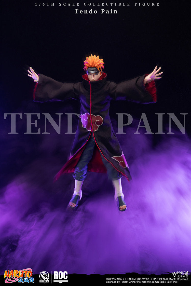 Rocket Toys - 1:6 Tendo Pain Akatsuki Organisation Action Figure - inshobby.com