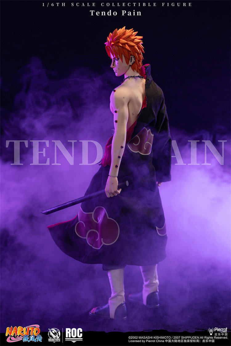 Rocket Toys - 1:6 Tendo Pain Battle Damaged Version Action Figure - inshobby.com