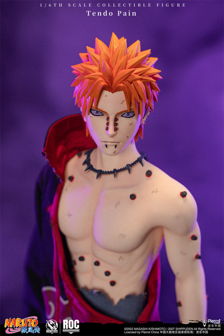 Rocket Toys - 1:6 Tendo Pain Battle Damaged Version Action Figure - inshobby.com
