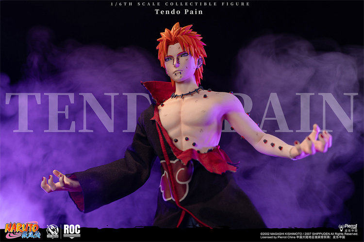 Rocket Toys - 1:6 Tendo Pain Battle Damaged Version Action Figure - inshobby.com