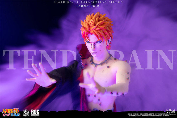 Rocket Toys - 1:6 Tendo Pain Battle Damaged Version Action Figure - inshobby.com