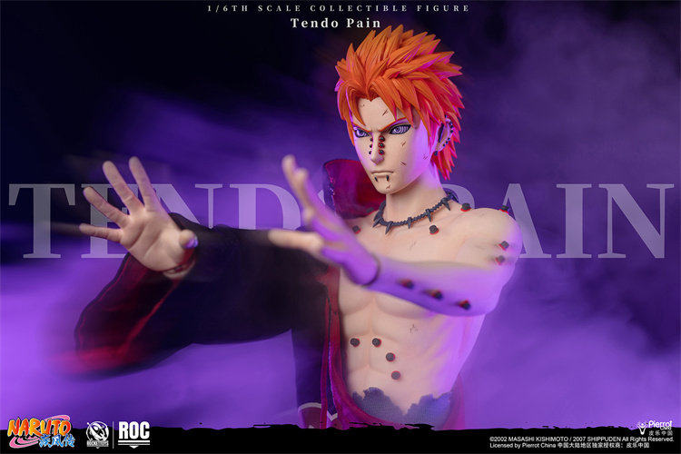 Rocket Toys - 1:6 Tendo Pain Battle Damaged Version Action Figure - inshobby.com