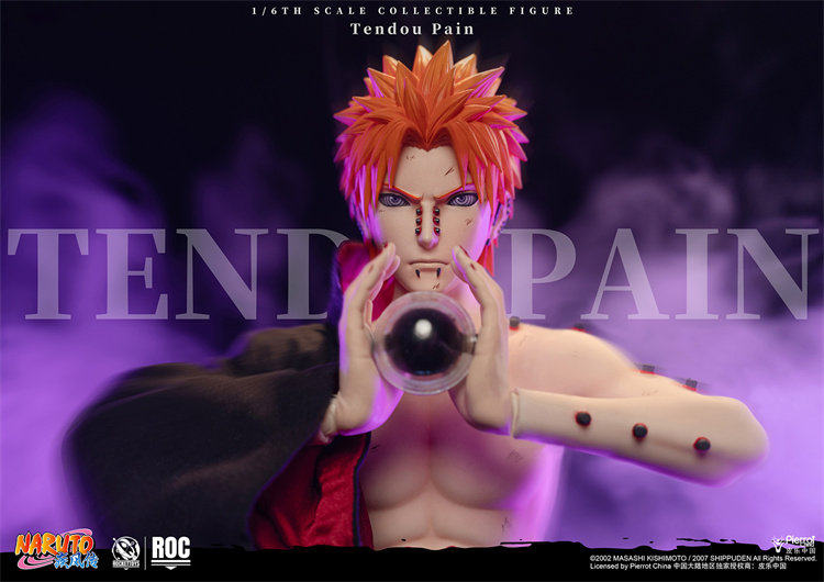 Rocket Toys - 1:6 Tendo Pain Battle Damaged Version Action Figure - inshobby.com
