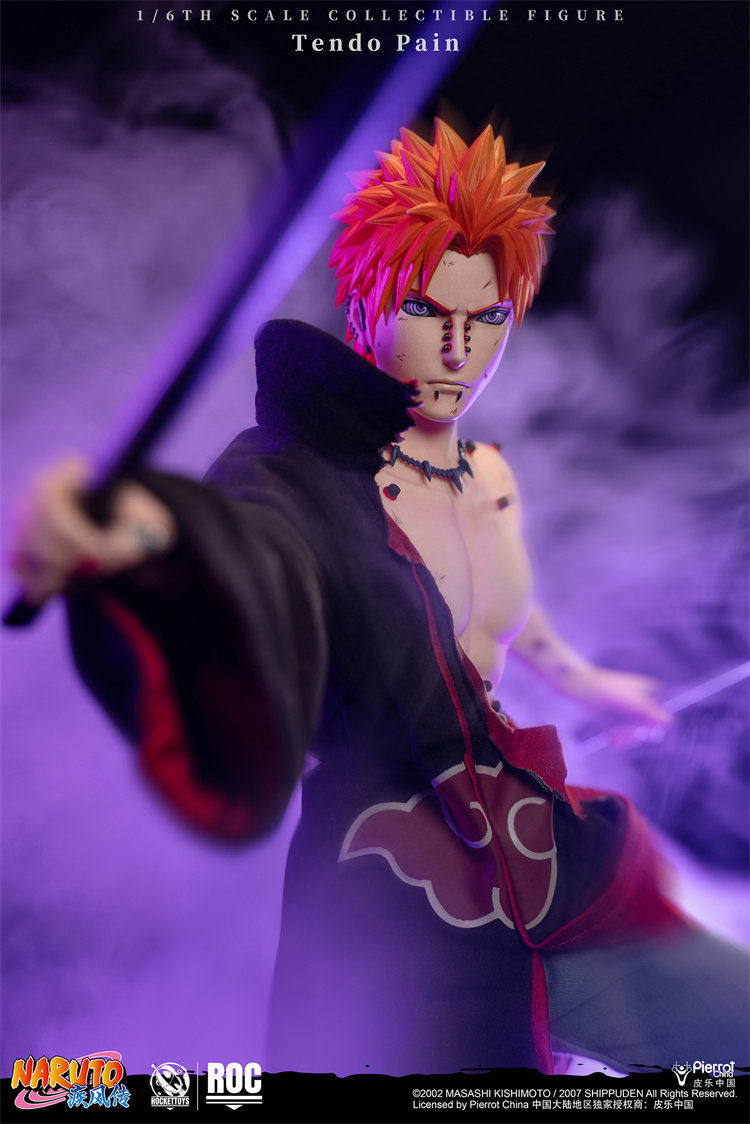 Rocket Toys - 1:6 Tendo Pain Battle Damaged Version Action Figure - inshobby.com