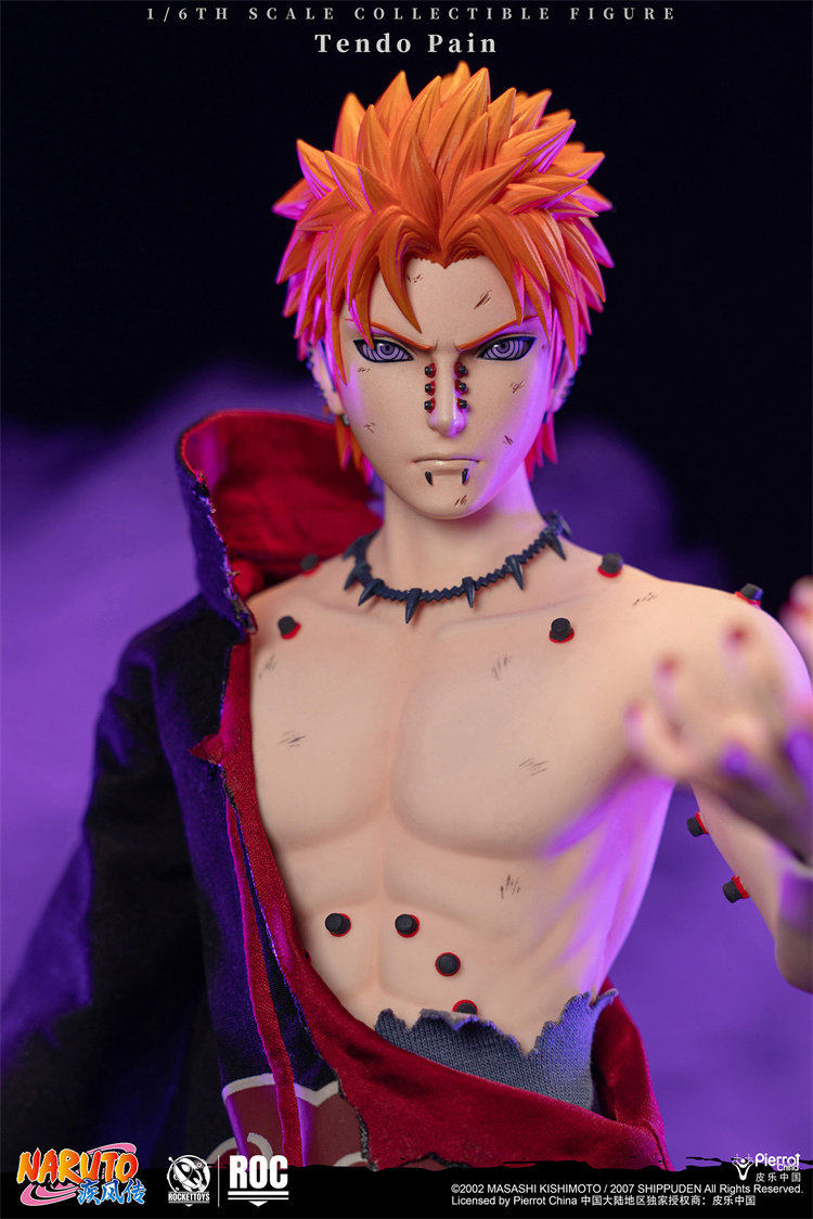 Rocket Toys - 1:6 Tendo Pain Battle Damaged Version Action Figure - inshobby.com