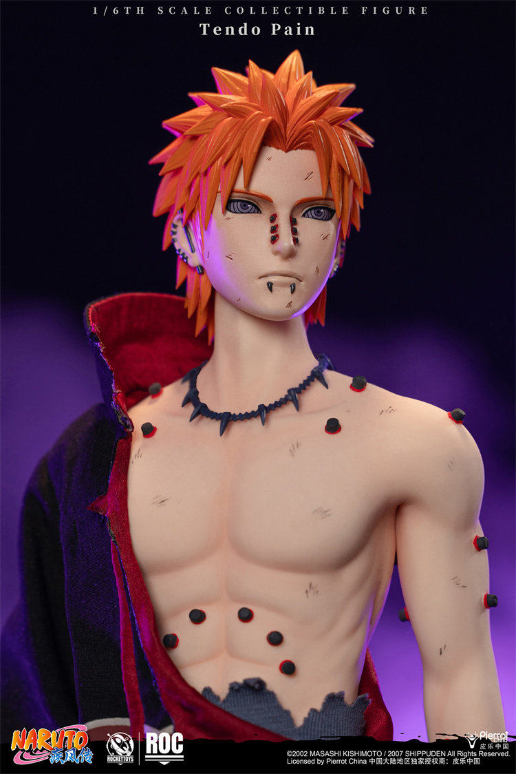 Rocket Toys - 1:6 Tendo Pain Battle Damaged Version Action Figure - inshobby.com
