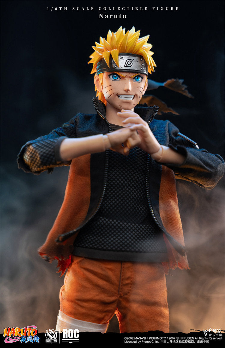 Rocket Toys - 1:6 Uzumaki Naruto Battle Damaged Version Action Figure - inshobby.com