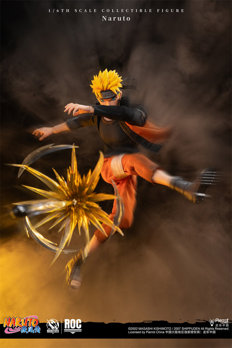 Rocket Toys - 1:6 Uzumaki Naruto Battle Damaged Version Action Figure - inshobby.com
