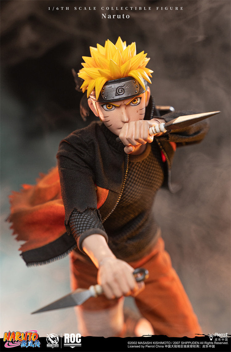 Rocket Toys - 1:6 Uzumaki Naruto Battle Damaged Version Action Figure - inshobby.com