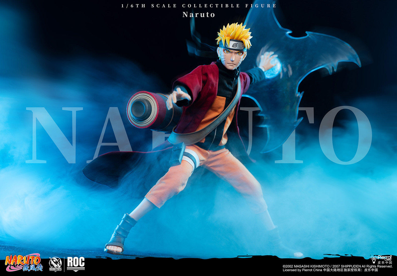 Rocket Toys - 1:6 Uzumaki Naruto Sage Mode Action Figure - inshobby.com