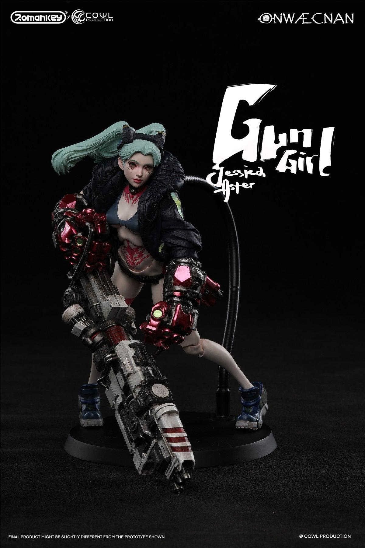 Romankey - 1:12 Gun Girl Jessica Aster - inshobby.com