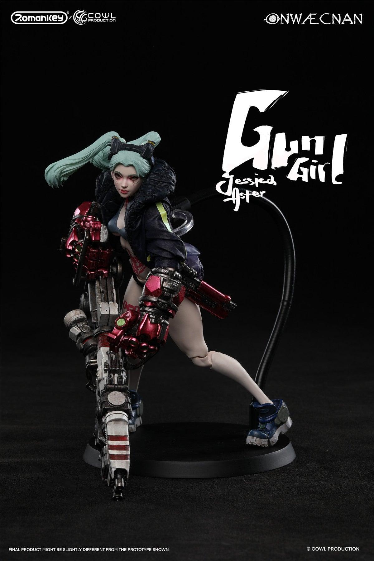 Romankey - 1:12 Gun Girl Jessica Aster - inshobby.com