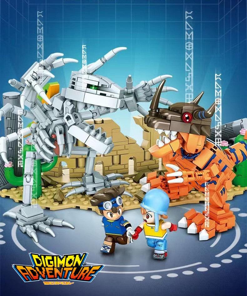 Sembo - Skull Greymon Building Blocks - inshobby.com