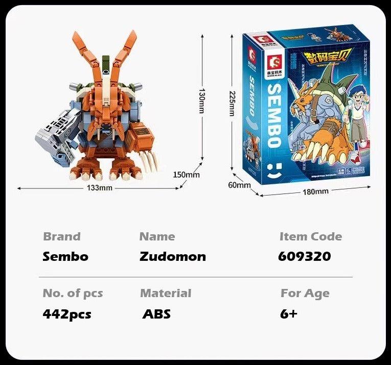 Sembo - Zudomon Building Blocks - inshobby.com