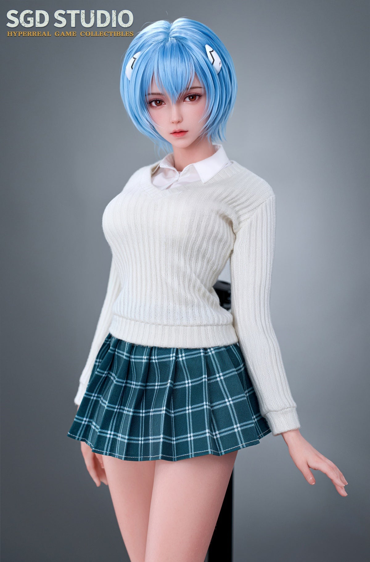 SGD Studio - 1:3 Twin Sisters Goddess Fighter White Version Seamless Action Figure - inshobby.com
